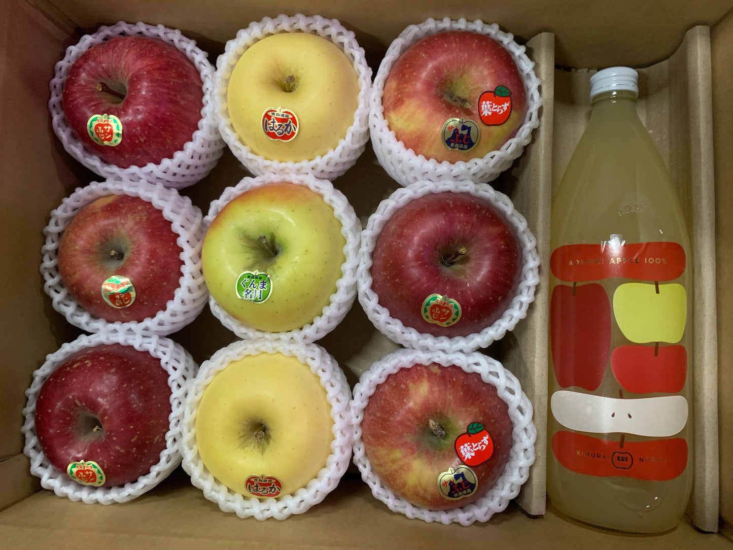 【同梱】🍎りんごジュース1本と🍎ジューシーりんご３キロのセット